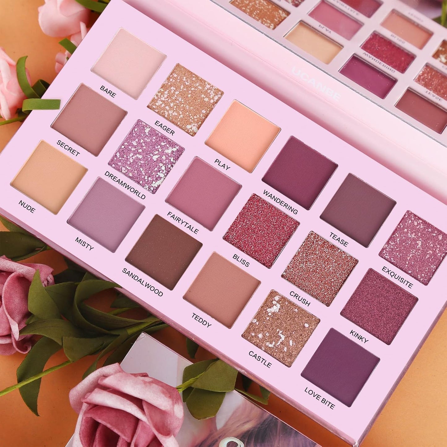 Professional 18 Colors Nude Eyeshadow Palette