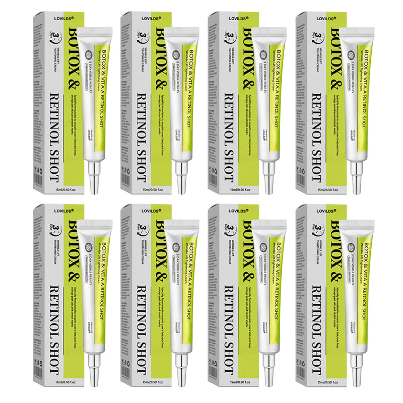 ๐ถ๐๐๐๐๐๐๐ ๐บ๐๐๐๐๐| Regain youthful skin nown ๐ซLOVILDSยฎ BOTOX & VITA A RETINOL SHOT Wrinkle Lift Tightening Cream