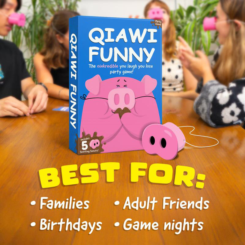 😂The Oinkcredible You Laugh You Lose Party Game🐽