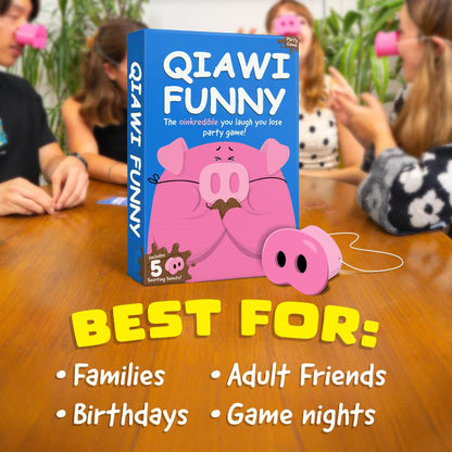 😂The Oinkcredible You Laugh You Lose Party Game🐽