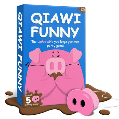 😂The Oinkcredible You Laugh You Lose Party Game🐽