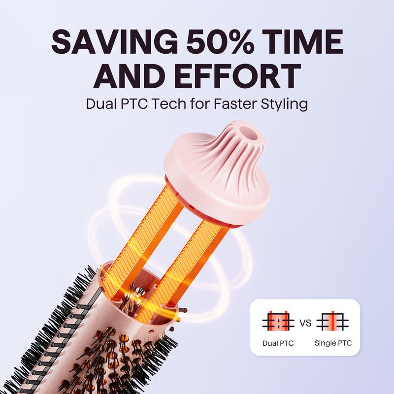 Blowout Boost Ionic Thermal Brush 1 1/2 Inch with LED Display