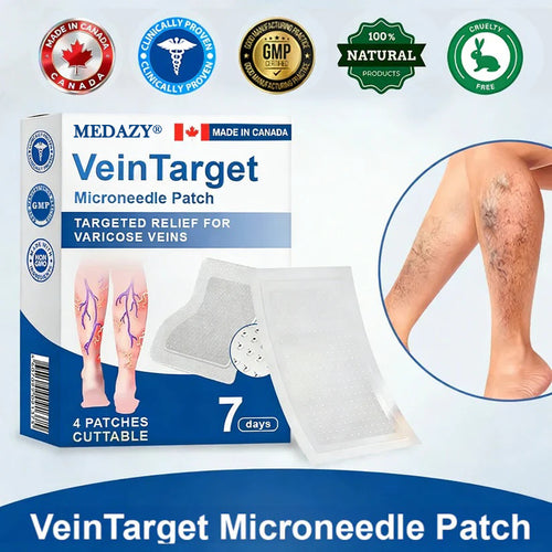 🇨🇦👨‍⚕️✅✅MEDAZY® VeinTarget Microneedle Patch