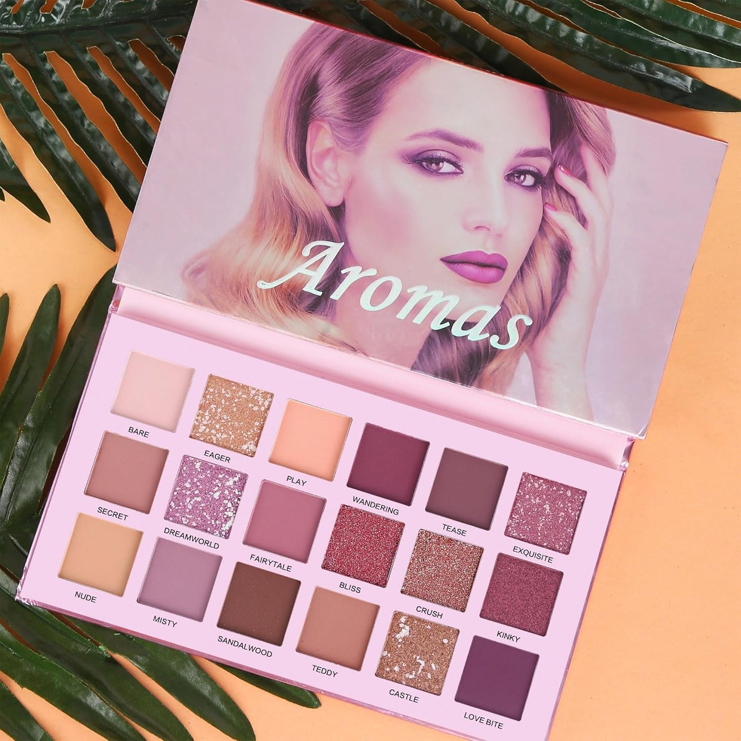 Professional 18 Colors Nude Eyeshadow Palette