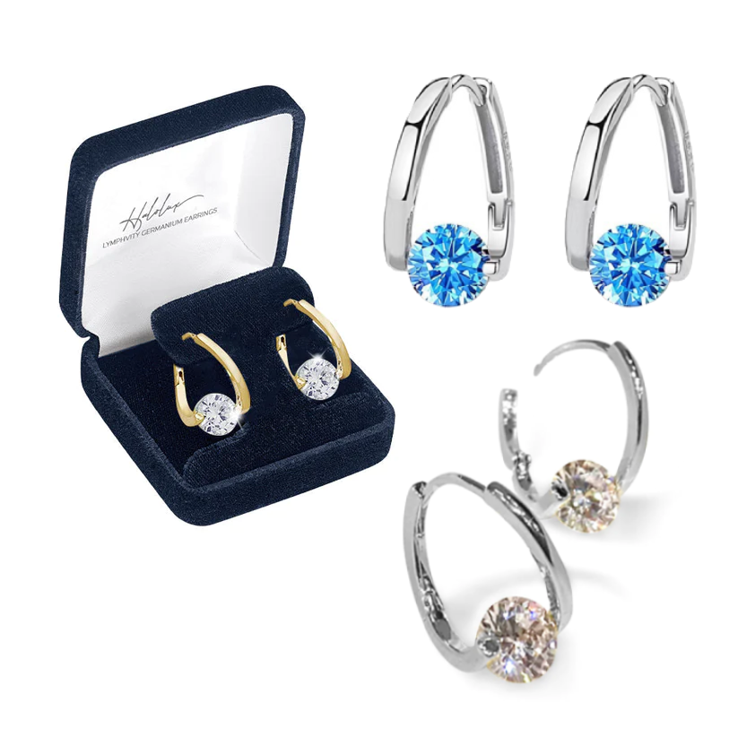 🔥Histone Lymphvity MagneTherapy Germanium Earrings