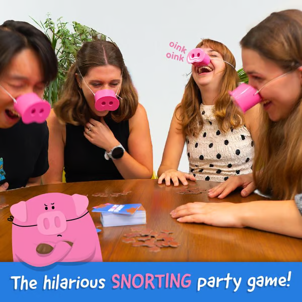 😂The Oinkcredible You Laugh You Lose Party Game🐽