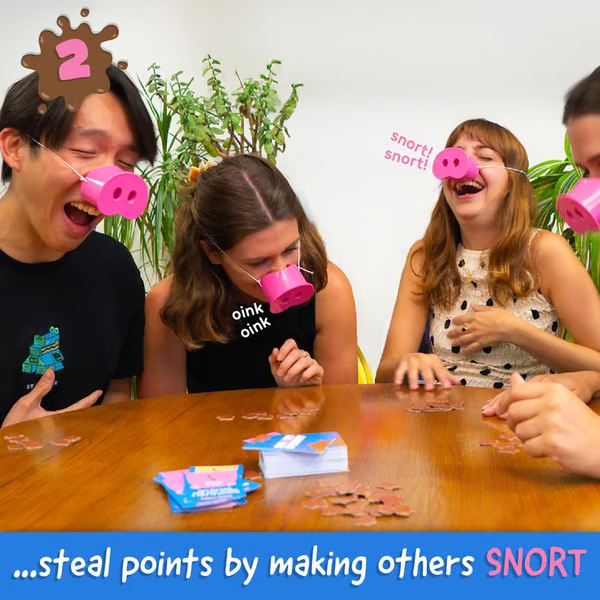 😂The Oinkcredible You Laugh You Lose Party Game🐽