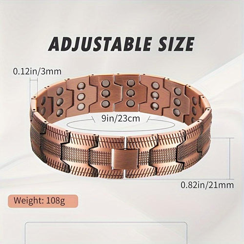 Copper Magnetic Bracelet – Relieve Fatigue & Boost Circulation