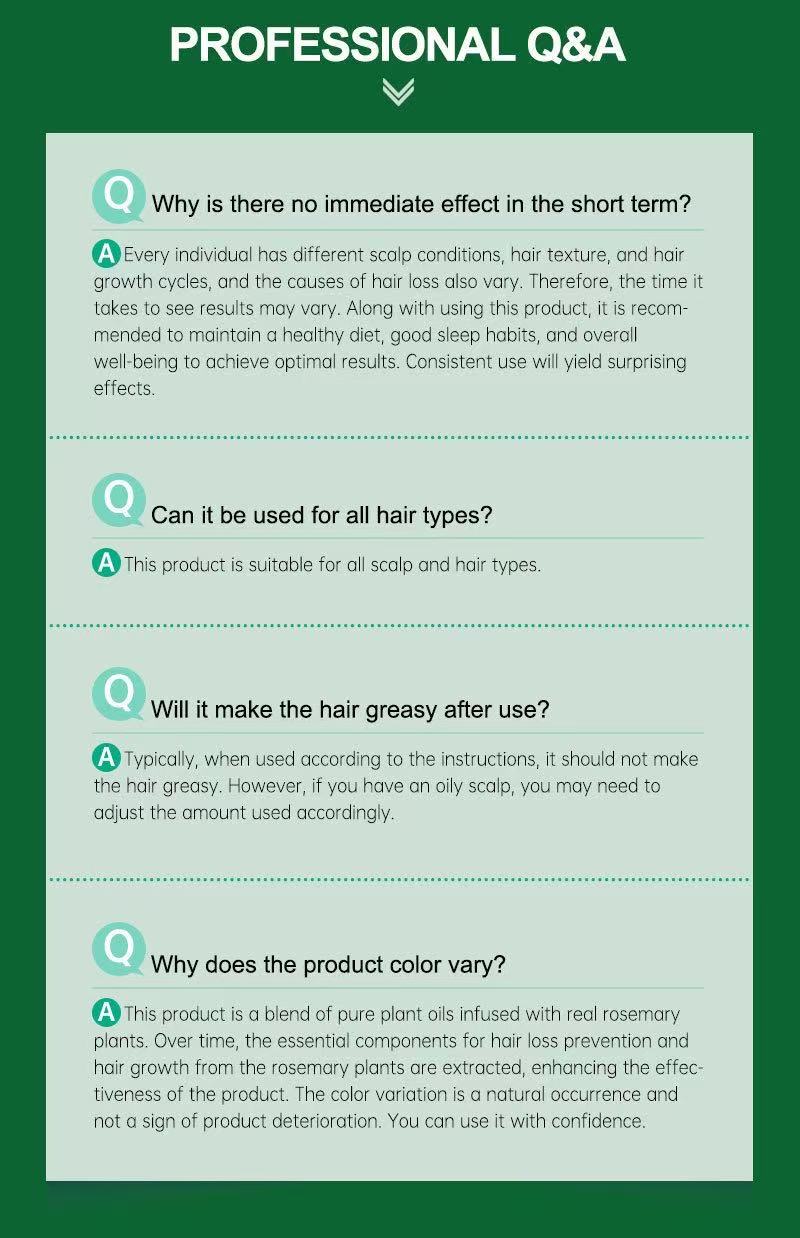 🌱 Organic Rosemary Hair Growth Oil