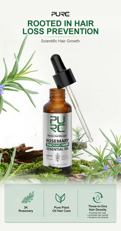 🌱 Organic Rosemary Hair Growth Oil