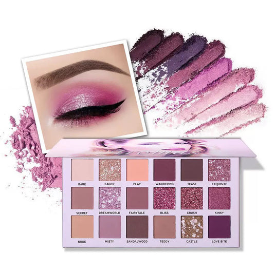 Professional 18 Colors Nude Eyeshadow Palette